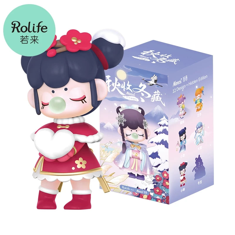 【自营】中国Rolife若来Nanci囡茜二十四节气秋收冬藏系列节气盲盒 1盒 十二款随机发货