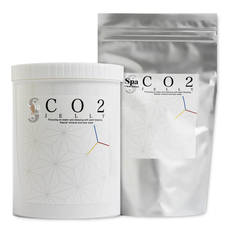 【自营】日本SPA TREATMENT 新版蛇毒碳酸注氧面膜CO2 Jelly 美容院用大容量 40回使用量