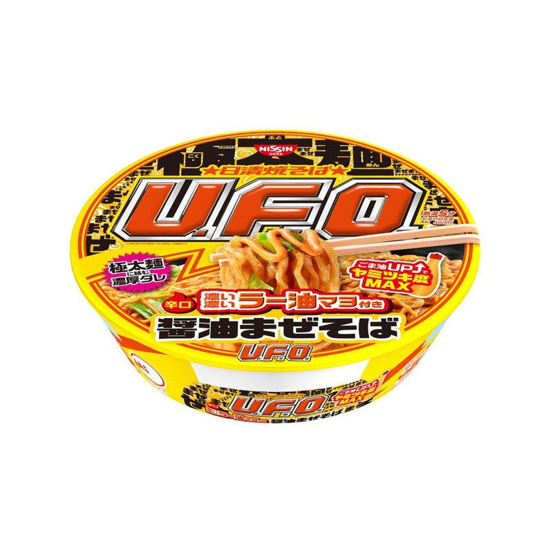 【自营】日本NISSIN日清 UFO超辣红油面 112g 蛋黄酱酱油拌面泡面速食拉面宵夜