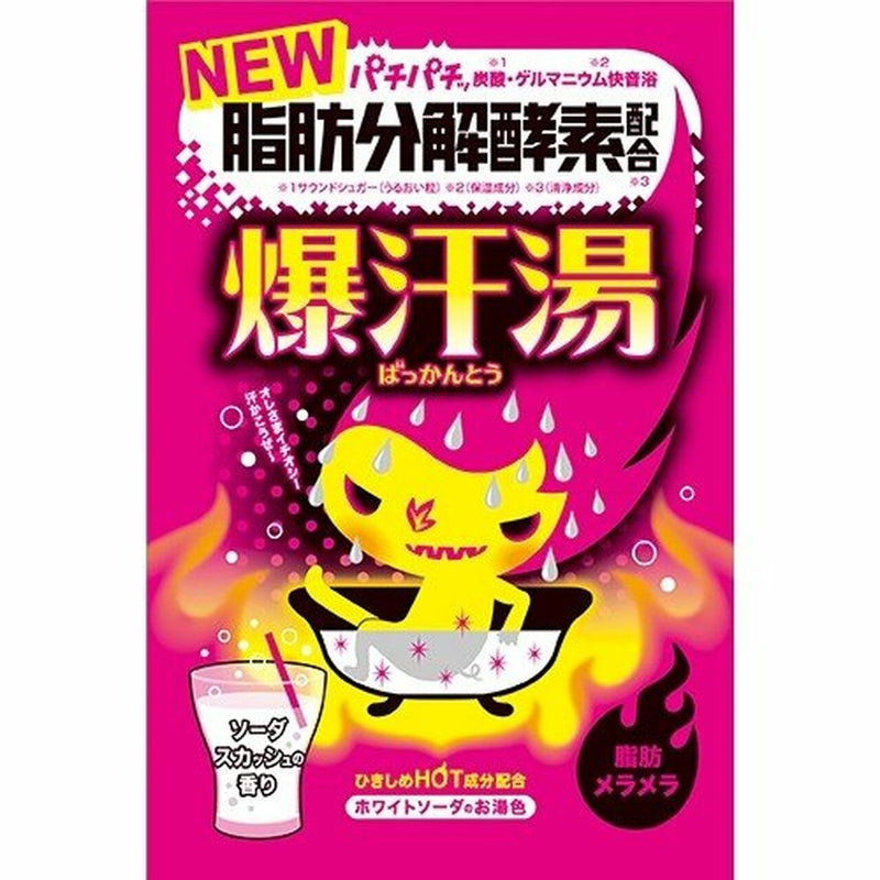【自营】日本BISON爆汗汤 脂肪分解酵素热感美肌爆汗汤 