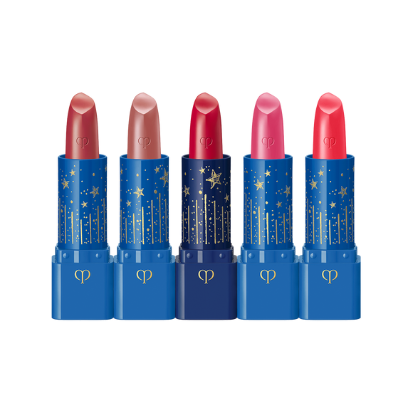 【自营】日本CLE DE PEAU BEAUTE 肌肤之钥 CPB 圣诞限定版 瑰丽唇膏限定套装 2g×5支 (