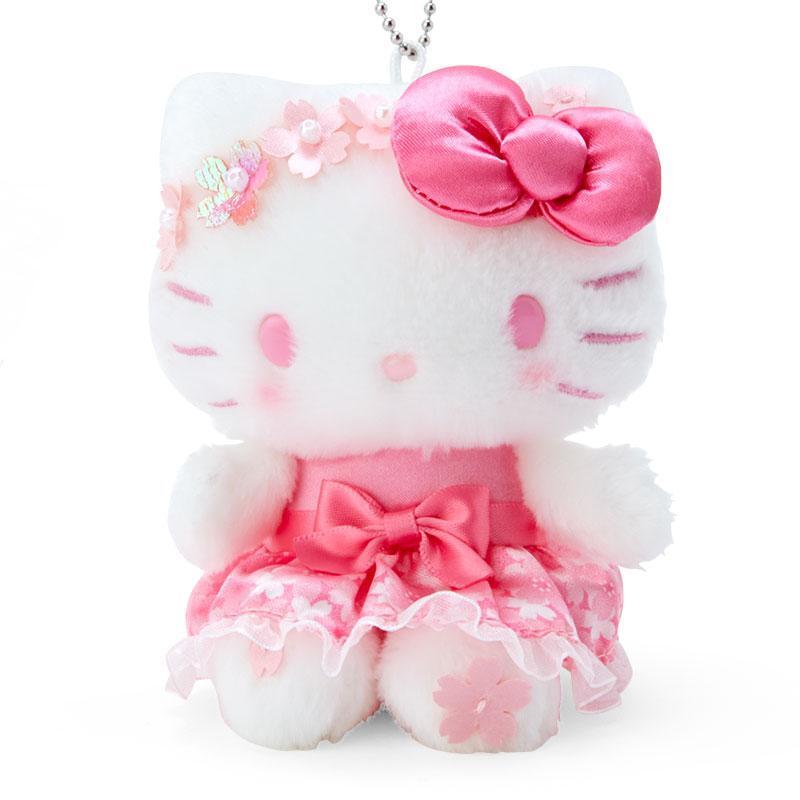 【自营】日本三丽鸥 樱花系列挂件 Hello Kitty款 1个装 车挂包包挂饰钥匙扣